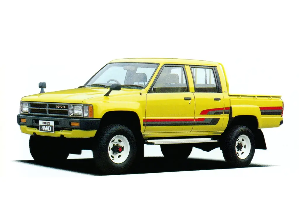 Toyota Hilux (YN56, YN60, YN65, LN55, LN56, LN60, LN65) 4 поколение, пикап (11.1983 - 08.1988)
